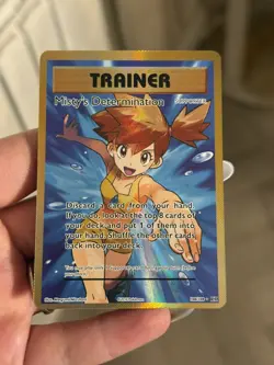 Misty's Determination 108/108 Evolutions Full Art Ultra Rare Pokemon Card - Image 1