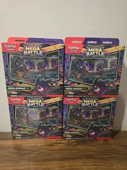 (4) Pokemon TCG Mega Gengar EX Battle Deck - English - New Sealed. - Image 1