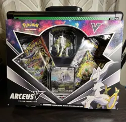 Pokemon TCG Arceus V Figure Collection Box New Factory Sealed W/ Cosmic Eclipse - Image 2
