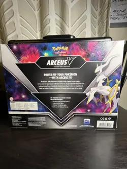 Pokemon TCG Arceus V Figure Collection Box New Factory Sealed W/ Cosmic Eclipse - Image 3