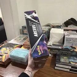 Pokemon TCG Arceus V Figure Collection Box New Factory Sealed W/ Cosmic Eclipse - Image 2