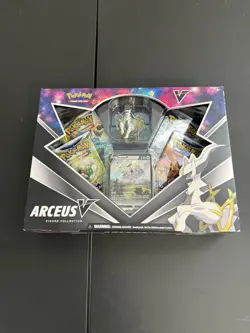 Pokemon TCG Arceus V Figure Collection Box BRAND NEW SEALED - Image 1