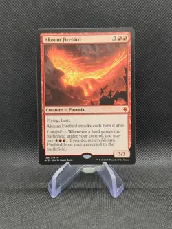 Magic the Gathering Akoum Firebird (138/274) Battle for Zendikar MTG - Image 1