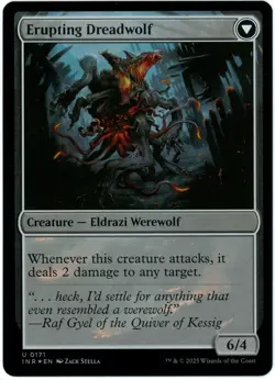 Smoldering Werewolf (Foil) 0171 - Innistrad Remastered - MTG - NM/M - Image 2