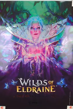 Magic the Gathering Foil Poster 24"x18" Wilds of Eldraine - Image 1