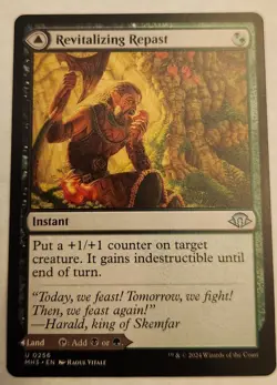 Revitalizing Repast / Old-Growth MH3 #256 Uncommon Regular NM+ - Image 1