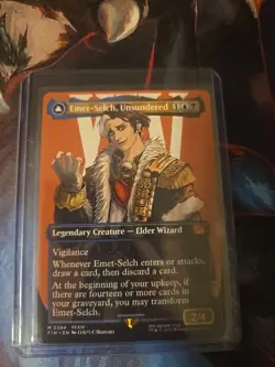 MTG-Emet-Selch, Unsundered (Borderless) Final Fantasy Regular Near Mint - Image 1