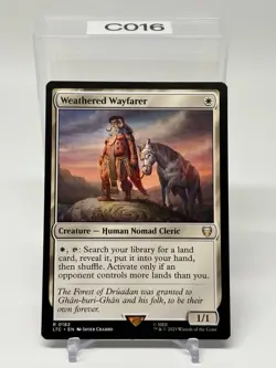 Weathered Wayfarer ~ Commander: The Lord of the Rings [ NM ] [ Magic MTG ] - Image 1