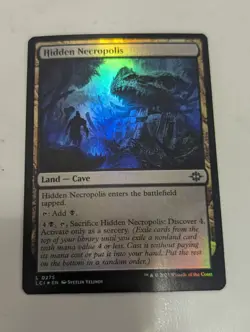 Magic the Gathering (mtg): LCI: Hidden Necropolis - Foil - Image 1