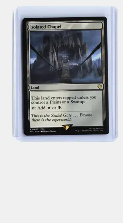 Isolated Chapel MTG Commander: FINAL FANTASY #405 Rare Dual Land - Image 1