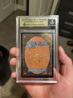 Jeweled Lotus (Textured Foil) Commander Masters Foil Beckett 9.5 GEM MINT - Image 2