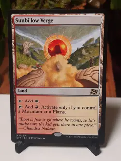 1x Sunbillow Verge - Aetherdrift - NM NP - MTG - Image 1