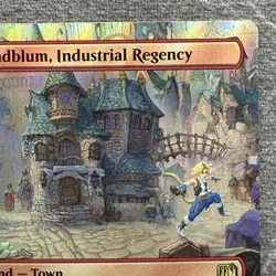MTG Lindblum, Industrial Regency (Borderless) - FINAL FANTASY (FIN) #312 Foil NM - Image 3