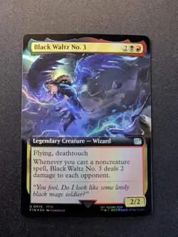 BLACK WALTZ NO. 3 FOIL #478 MTG Final Fantasy Collectors - Image 1
