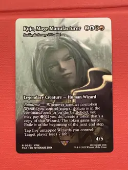 Mtg FCA Final Fantasy Kuja Mage Inalla Archmage Ritualist -NM - Image 1