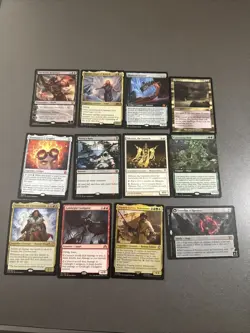12x MYTHIC RARES ( VARIOUS SETS)- MTG- MAGIC THE GATHERING- LP- NM - Image 1