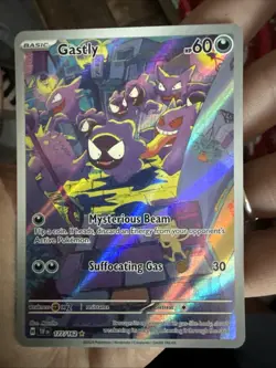 Pokemon TCG Gastly Illustration Rare Card 177/162 SV05: Temporal Forces- MT-NM - Image 1