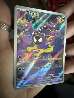Pokemon TCG Gastly Illustration Rare Card 177/162 SV05: Temporal Forces- MT-NM - Image 2