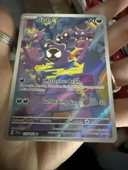 Pokemon TCG Gastly Illustration Rare Card 177/162 SV05: Temporal Forces- MT-NM - Image 3