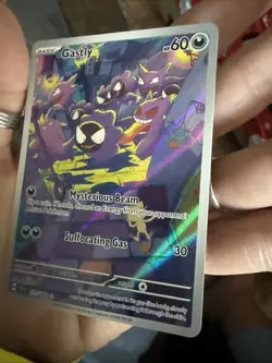 Pokemon TCG Gastly Illustration Rare Card 177/162 SV05: Temporal Forces- MT-NM - Image 4