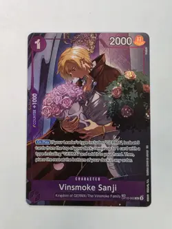 Vinsmoke Sanji TR OP10-063 Legacy of the Master Foil One Piece tcg Treasure Rare - Image 1