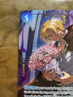 Vinsmoke Sanji TR OP10-063 Legacy of the Master Foil One Piece tcg Treasure Rare - Image 2