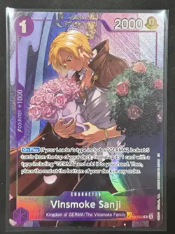 Vinsmoke Sanji (TR) OP10-063 Legacy of the Master Foil One Piece TCG - Image 1