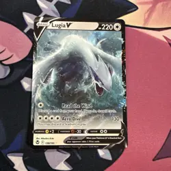 Lugia V 138/195 Silver Tempest Sword & Shield Pokemon TCG 2022 NM+ - Image 1