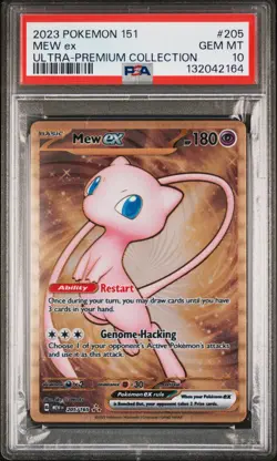 2023 POKEMON 151 ULTRA-PREMIUM COLLECTION #205 MEW EX PSA 10 - Image 1