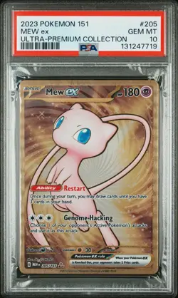 2023 POKEMON 151 ULTRA-PREMIUM COLLECTION #205 MEW EX PSA 10 - Image 1
