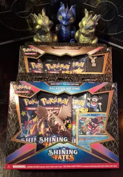 Pokemon TCG: Shining Fates Mad Party Pin Collection Bunnelby & Galarian Mr. Rime 820650808685 - Image 1