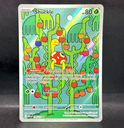 2025 POKEMON MEGA EVOLUTION SHUCKLE 136/132 ILLUSTRATION RARE - Image 1