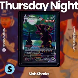 2021 POKEMON SWORD & SHIELD EVOLVING SKIES #215/203 UMBREON VMAX ALTERNATE ART - Image 1