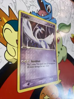 Pokemon TCG card Lugia Unseen Forces 29/115 Non-Holo - LP - Image 2