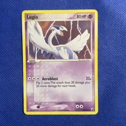 Pokemon TCG card Lugia Unseen Forces 29/115 Non-Holo - LP - Image 1