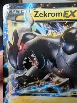 POKEMON POKEMON TCG 2012 ZEKROM EX BW38 BLACK WHITE HOLO BLACK STAR PROMO NM - Image 4