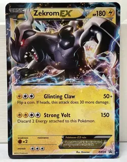 Zekrom-EX BW38 Ultra Rare 2012 Promo - BW Black Star Promos - NM/LP -Pokemon TCG - Image 1