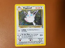 Wigglytuff Holo Base Set 2 Holo Rare 19/130 Unlimited MP Card Pokemon TCG WOTC - Image 1