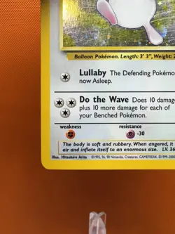 Wigglytuff 19/130 Base Set 2 Holo Wotc Pokemon Card Pokemon TCG Card MP 959 - Image 4