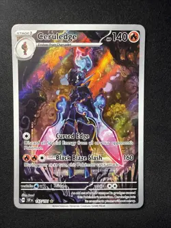 Pokemon TCG Ceruledge 197/191 Surging Sparks IR NM - Image 1