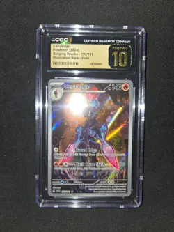 2024 Pokemon Surging Sparks #197/191 Ceruledge IR Holo CGC 10 PRISTINE - Image 3
