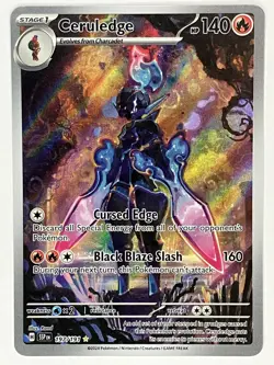 Ceruledge NM IR 197/191 Sv08: Surging Sparks Pokemon TCG Holo - Image 1