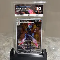 Pokemon TCG Ceruledge 197/191 IR Surging Sparks ACE 10 GEM MINT - Image 1