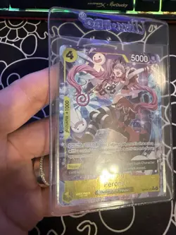 One Piece TCG - Perona - OP14-111 (Alternate Art) The Azure Seas Seven Foil MINT - Image 3