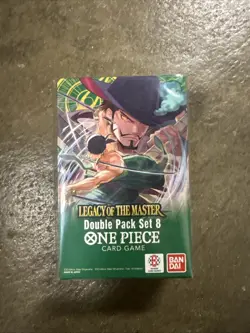 One Piece TCG: Double Pack Set Vol. 8 Legacy of the Master - FACTORY SEALED! - Image 1