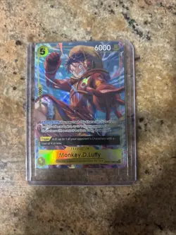 One Piece TCG Monkey D. Luffy OP07-109 SR Promo Illustration Box Vol.3 Sealed - Image 1