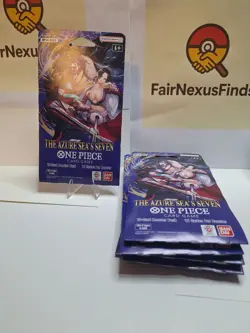 The Azure Sea's Seven One piece booster pack sealed! Lot of 6! - FREE SHIPPING - Image 4