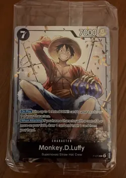 One Piece Monkey D. Luffy P-075 English Promo Tin Set Vol 2 Exclusive Sealed - Image 1