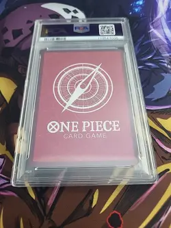 2022 ONE PIECE OP01 #003 MONKEY.D.LUFFY ALTERNATE ART LEADER PSA10 *PRE-ERRATA* - Image 2
