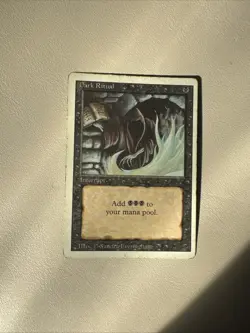 Dark Ritual - Revised Edition - Magic The Gathering - Image 1